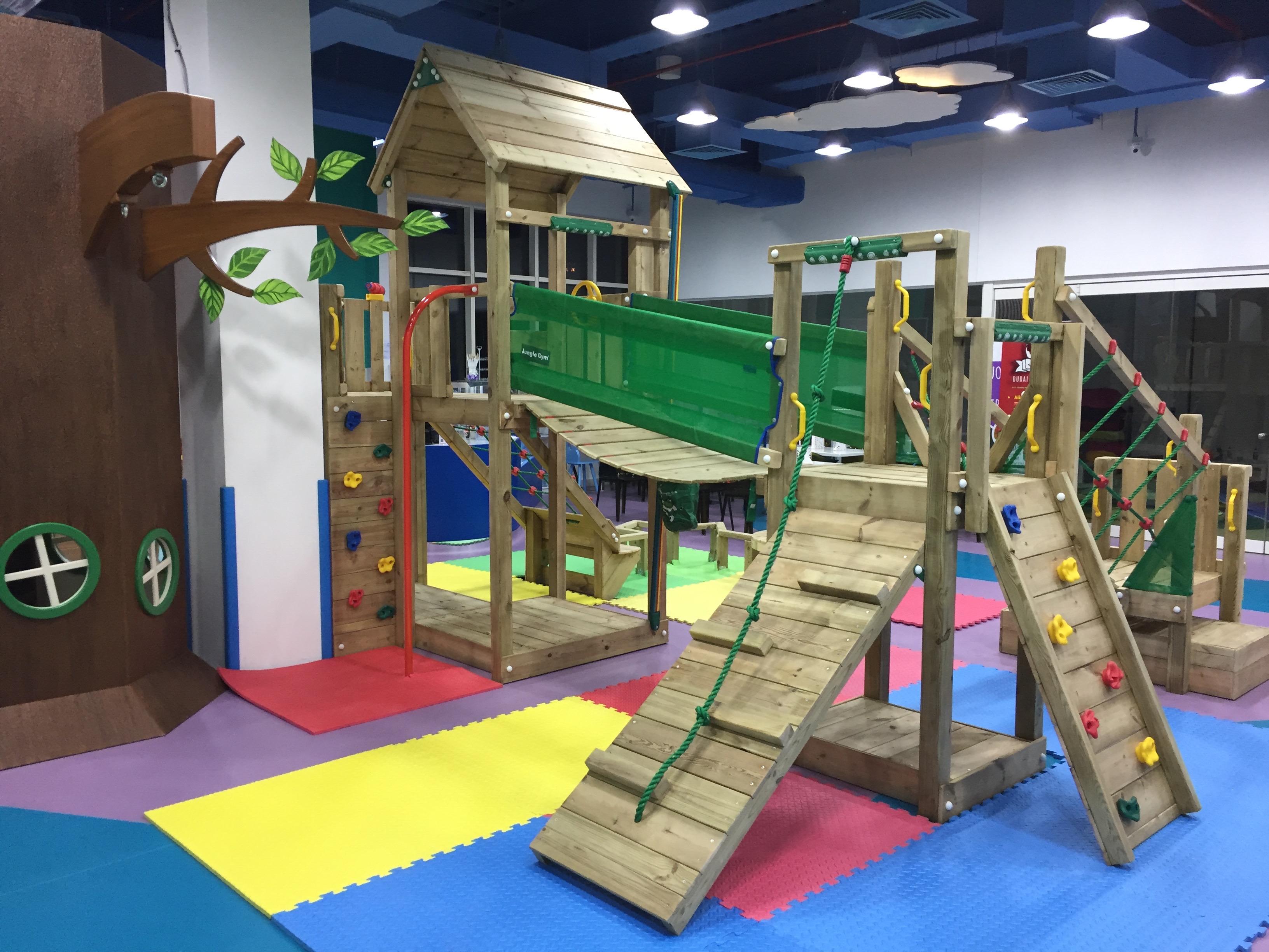 Indoor playground soft play area